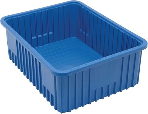 Quantum Storage DG93080 Dividable Grid Heavy Duty Part Organizer Bins - 22-1/2" x 17-1/2" x 8" - 3 Pack