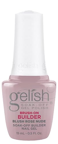 Gelish TPO-Free Soak-Off Brush-On Builder - Blush Rose Nude, 15 mL Beauty & Personal Care Gelish