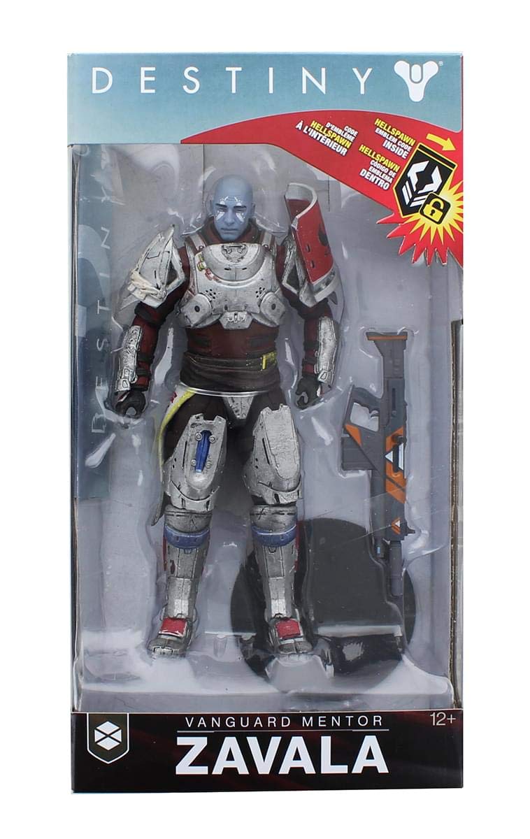 McFarlane Toys 13043-0 Destiny 2 Zavala Collectible Action Figure