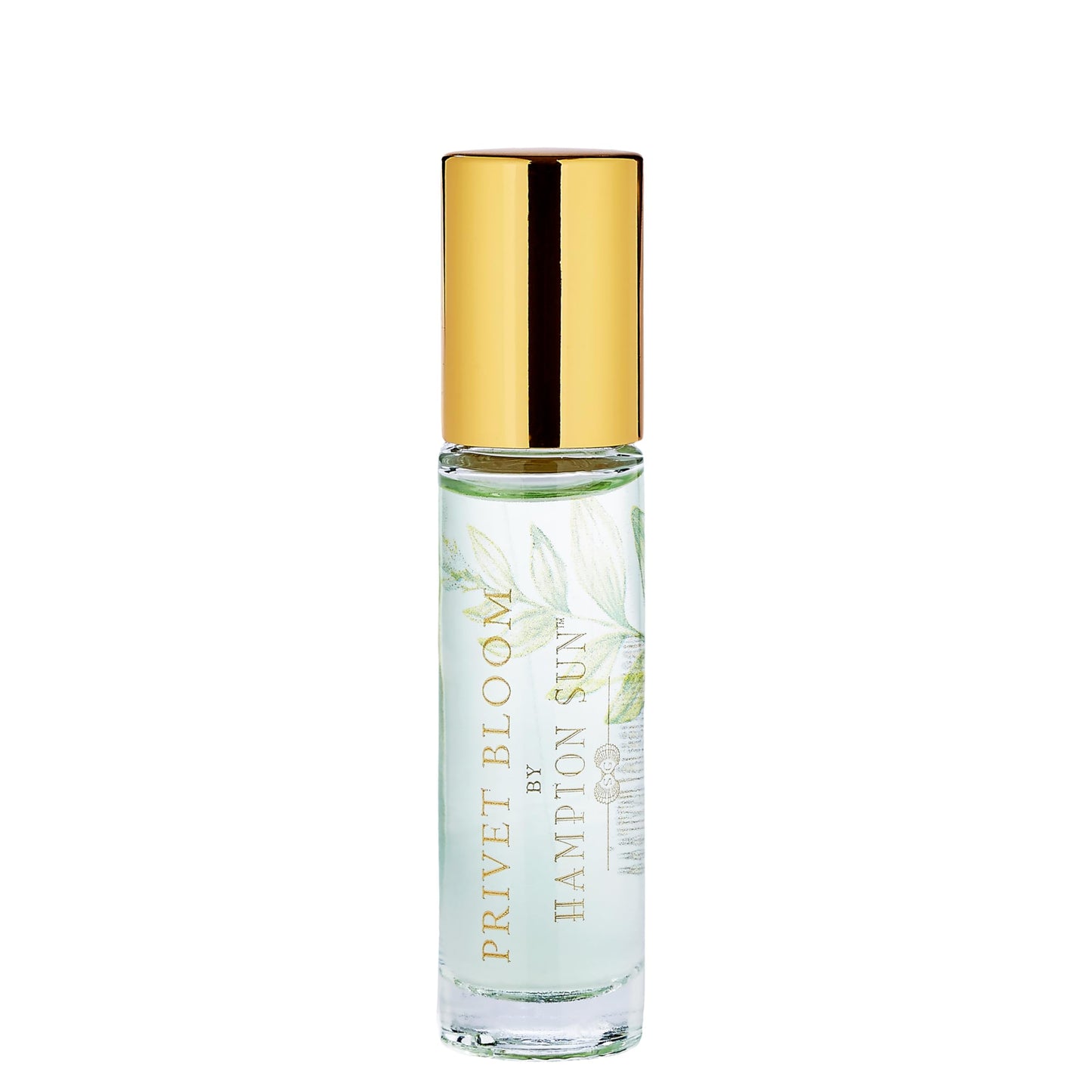 Hampton Sun Privet Bloom Eau de Parfum Travel Roller Ball, Crisp, Clean, White Floral Scent Reminiscent of Summer in the Hamptons, White Hyacinth, Sea