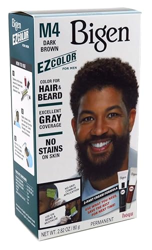 Bigen Ez Color For Men M4 Dark Brown Kit (2 Pack)