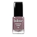 LONDONTOWN lakur Nail Polish - Chip-Resistant, Non-Toxic, Conditions & Hydrates Nails | Glossy Plum Purple, Cashmere, .40 fl oz