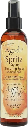 AGADIR Spritz Styling Finishing Spray, 8 Fl Oz