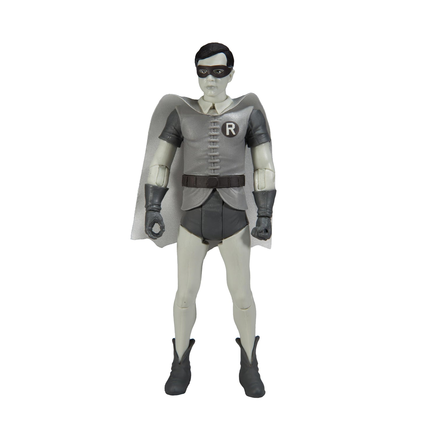 DC Retro Batman 1966 6 Inch Action Figure Wave 5 - Robin Black & White