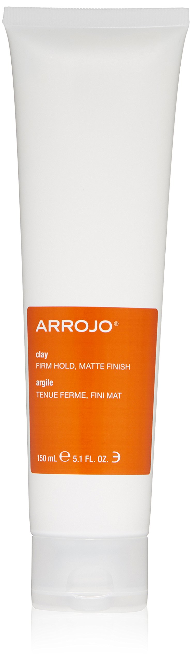 Arrojo Texture Clay, 5.1oz - Sulfate & Paraben Free Matte Hair Clay with Beeswax & Kaolin - Strong Hold, Pliable Styling for Men