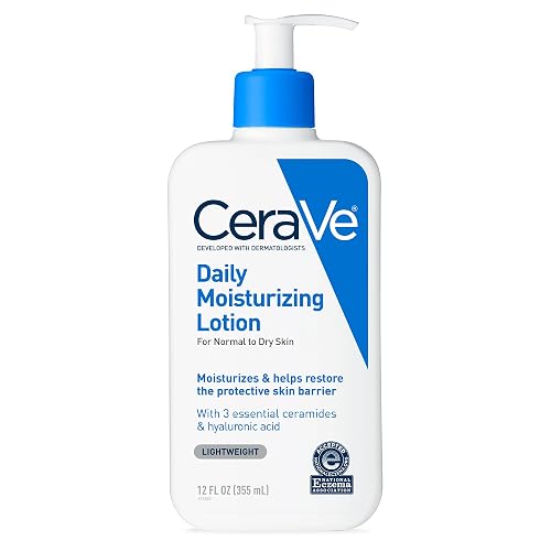 CeraVe Daily Moisturizing Lotion for Dry Skin, Body Lotion & Face Moisturizer with Hyaluronic Acid and Ceramides, Daily Moisturizer, Fragrance Free Beauty & Personal Care CeraVe