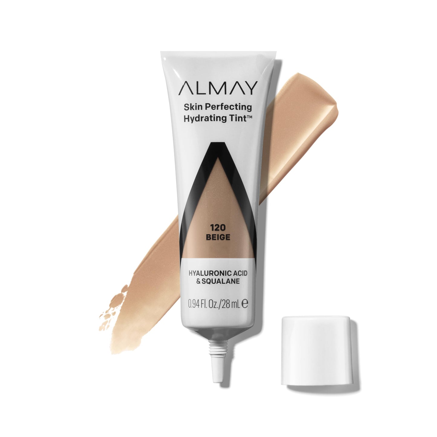 Almay Hydrating Liquid Foundation Tint, Lightweight with Light Coverage, Naturally Dewy Finish, Hypoallergenic, Dermatologist TestedFragrance Free