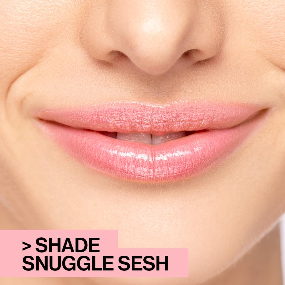 wet n wild MegaSlicks Lip Gloss, Ultra-Glossy, Vitamin-E Enriched, Ultra-Gloss High Shine Moisturizing, Cruelty-Free & Vegan - Strawberry Ice