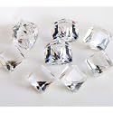 60PCS /lot 3D Cube Square Rhinestone Crystal Glass Nails Beads Decoration Manicure Nail Art (Clear) Beauty & Personal Care MEYA