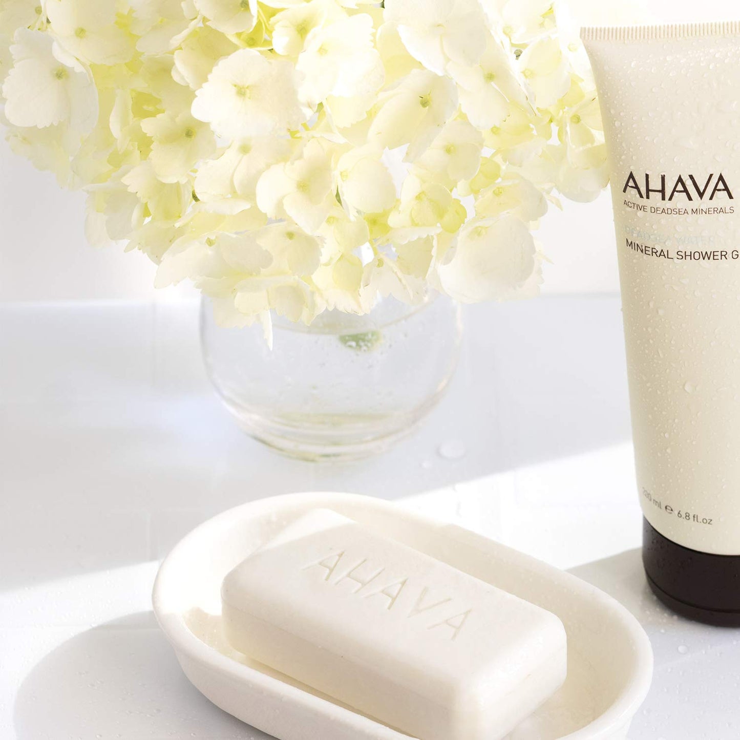 AHAVA Purifying Dead Sea Mud Soap - Face & Body Cleansing Bar to Purify the Skin, Enriched with Exclusive Mineral Blend of Dead Sea Osmoter and Dead