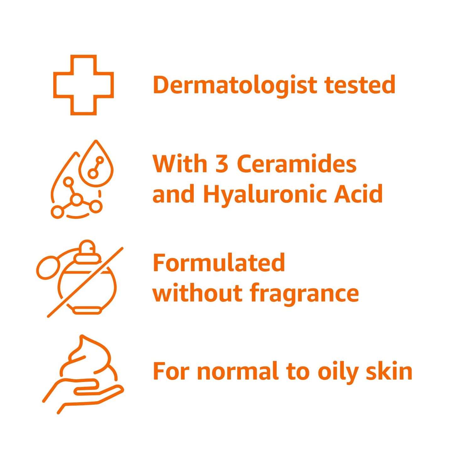 Amazon Basics Foaming Facial Cleanser with Ceramides & Hyaluronic Acid, Gentle Daily Face Wash, Non-Comedogenic, Fragrance-Free, 12 fl oz (Pack of 12) Beauty and Personal Care Amazon Basics