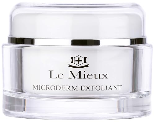 Le Mieux Microderm Exfoliant - Radiance Boosting Microdermabrasion Scrub for Face & Neck, Exfoliating Facial Polish for Congested Pore & Uneven Skin