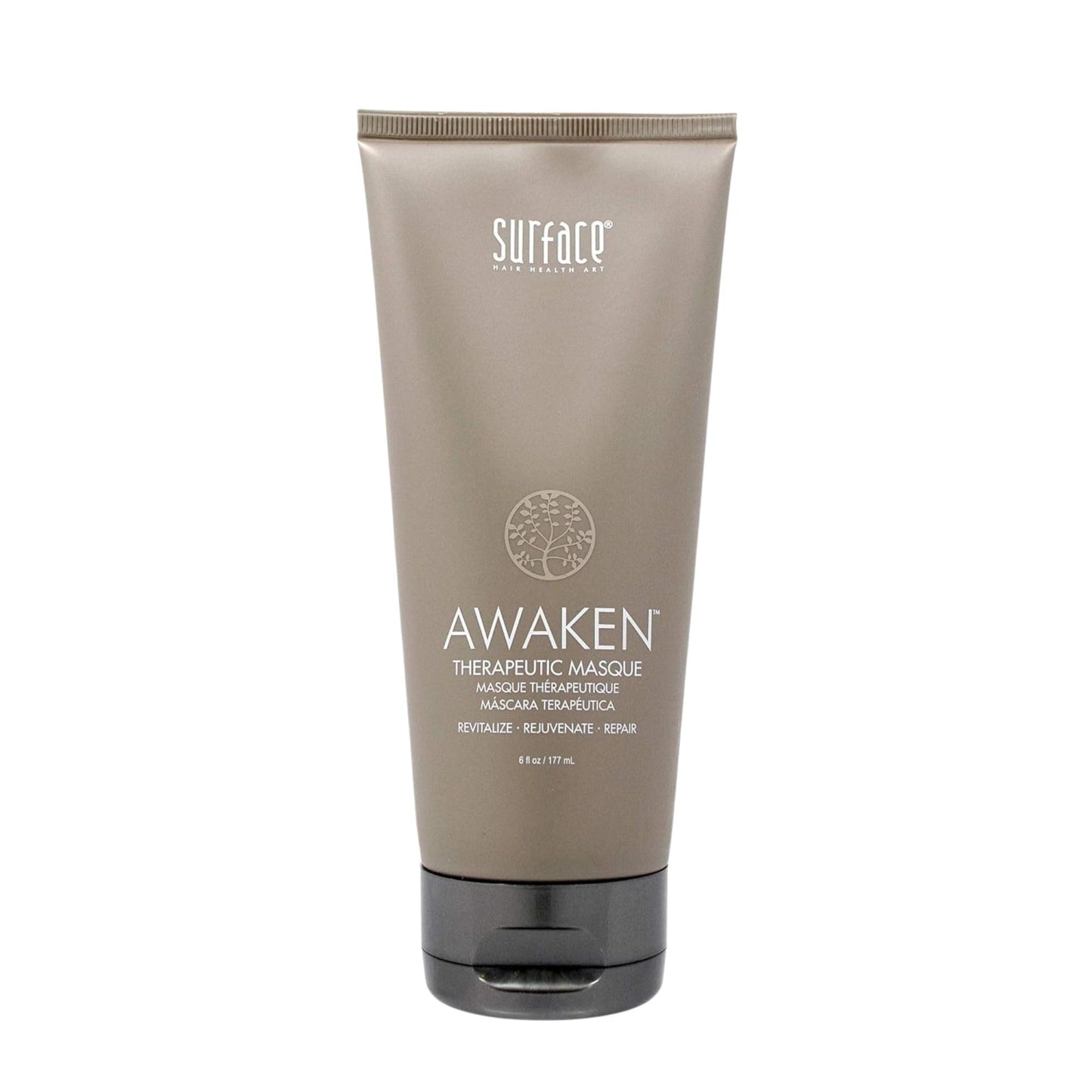 SURFACE Hair Awaken Therapeutic Masque, Scalp And Hair Rejuvenating Mask for Thinning Hair, 6 Oz.