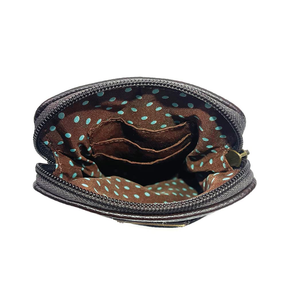 CHALA Crossbody Cell Phone Purse- Women's Wristlet Handbags Multicolor (Tiger)