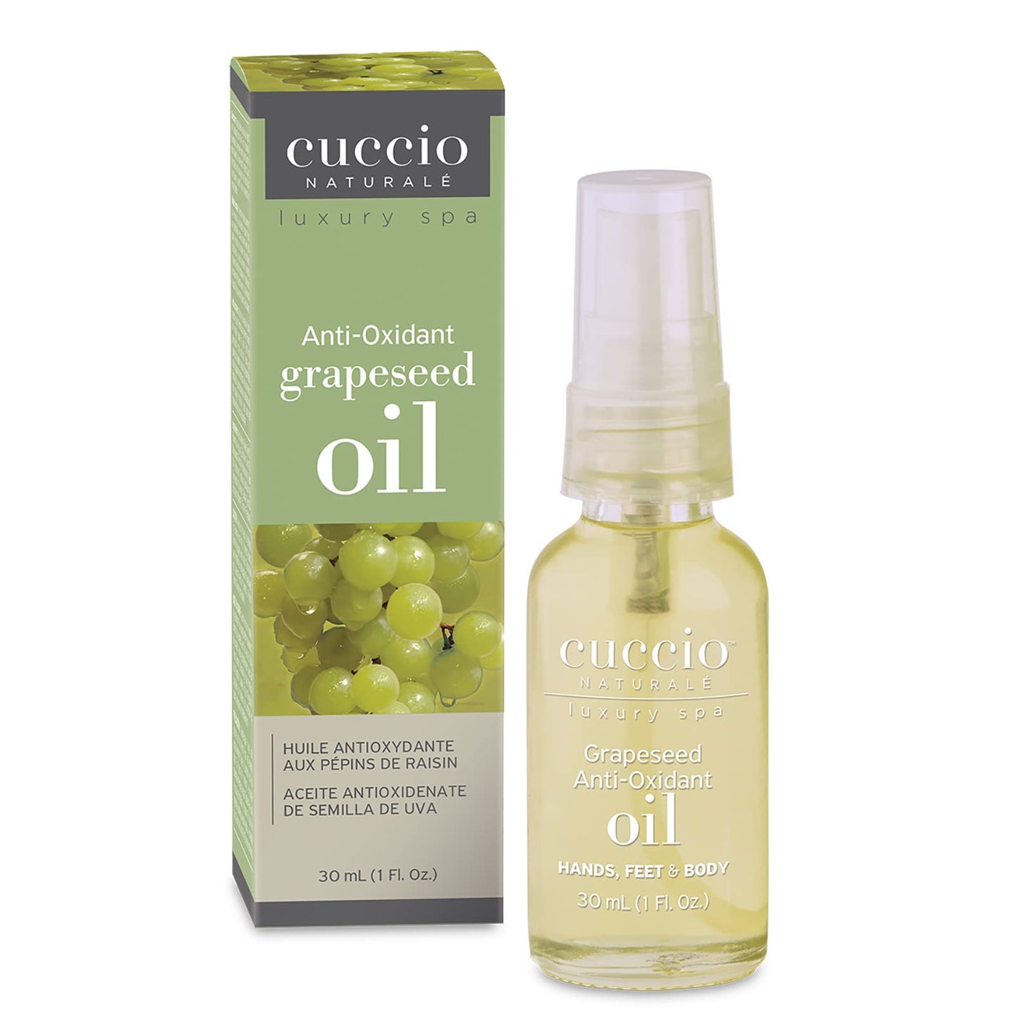 Cuccio Naturale Anti-Oxidant Oil - Smoothing Moisture Repair For Dry, Cracked Skin Relief - Firming Oil to Reduce Fine Lines and Signs of Aging