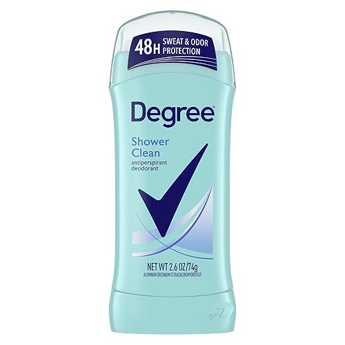 Degree Deodorant Womens Motion Sense Shower Clean, 2.6 Ounce (Pack of 3)