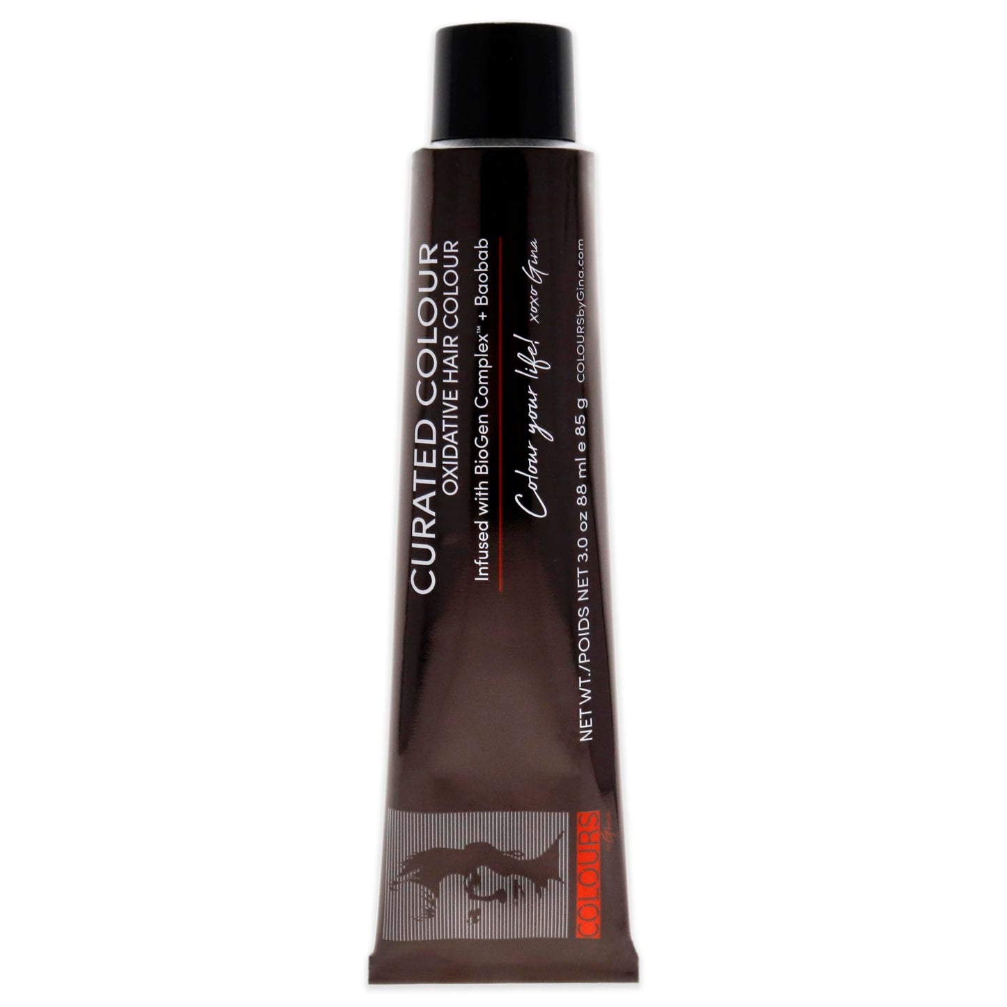 Colours By Gina Curated Colour - 3.22-3VV Intense Dark Violet Brow by Colours By Gina for Unisex - 3 oz Hair Color