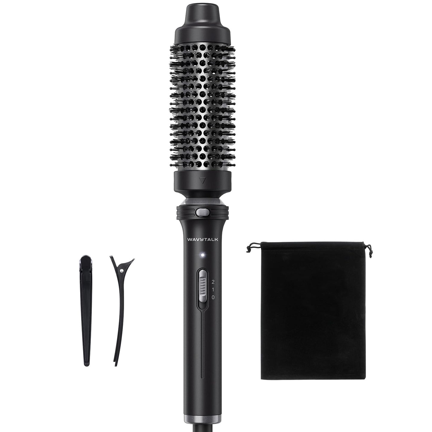 Wavytalk Thermal Brush 1.5" Detachable Heated Round Brush for Blowout Look Beauty and Personal Care wavytalk