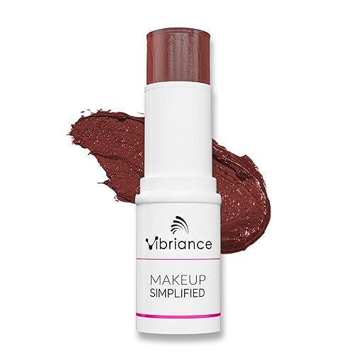 Vibriance Cream Blush Stick - All-in-One Blush, Lipstick, Contour for Mature Skin - Cheek Tint Creme Rouge - Makeup Simplified in Radiance