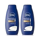 NIVEA Nourishing Care Body Wash with Nourishing Serum, Enriched with a Unique Blend of Plant-Derived Oils, Essential Skin Lipids & Vitamins, 20 Fl Oz
