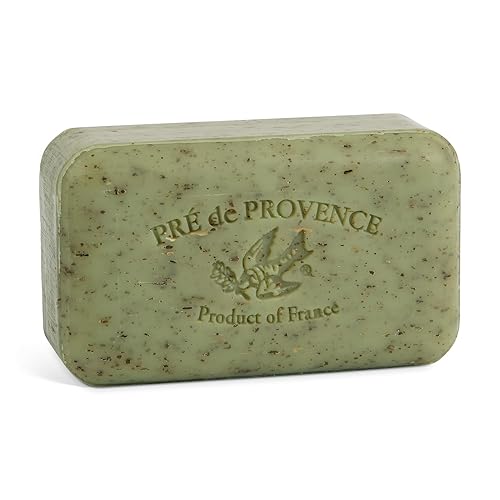 Pre de Provence Artisanal Soap Bar, Natural French Skincare, Enriched with Organic Shea Butter, Quad Milled for Rich, Smooth & Moisturizing Lather