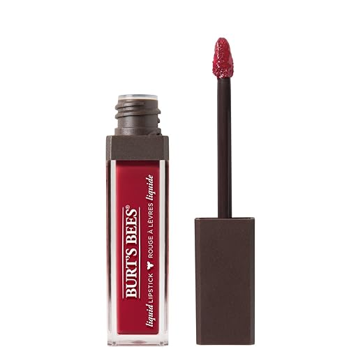 Burts Bees Drenched Dahlia Liquid Lipstick, 0.21 OZ