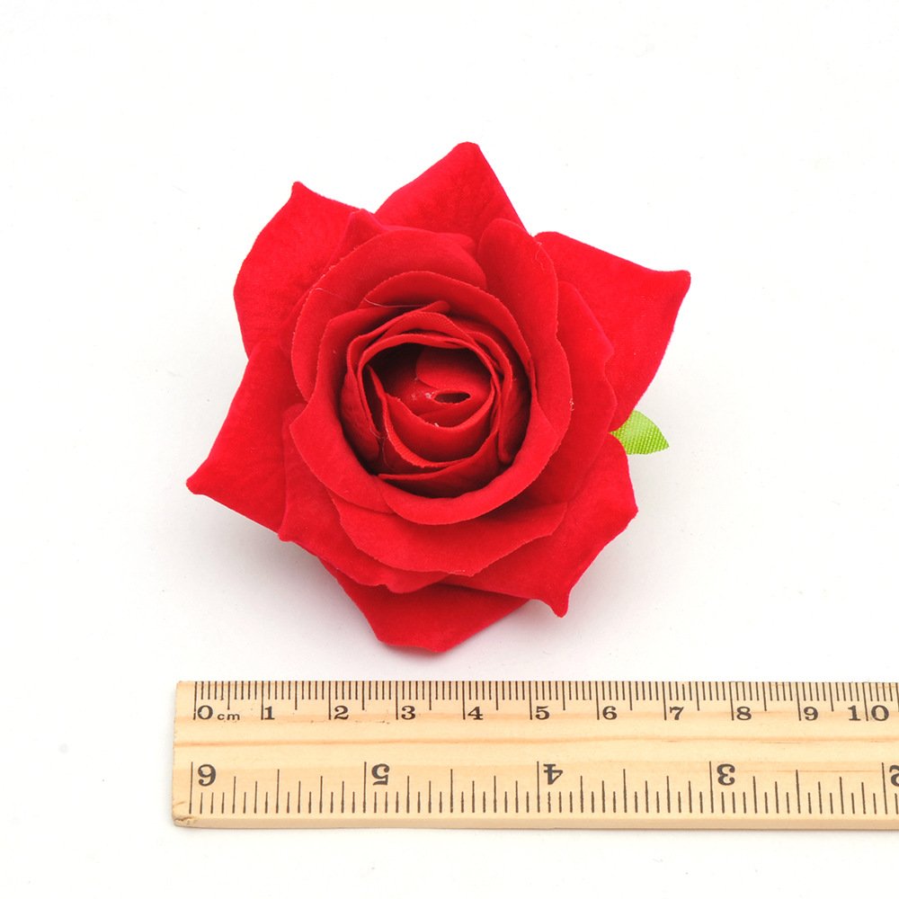 White Rose Flower Hair Clips Flower Brooch Pin Up Mexican Flamenco Dancer Fabric Flowers Headwear Barrette Styling Tools Accessories for Women Girls