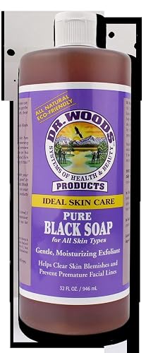 Dr Woods Soap Black