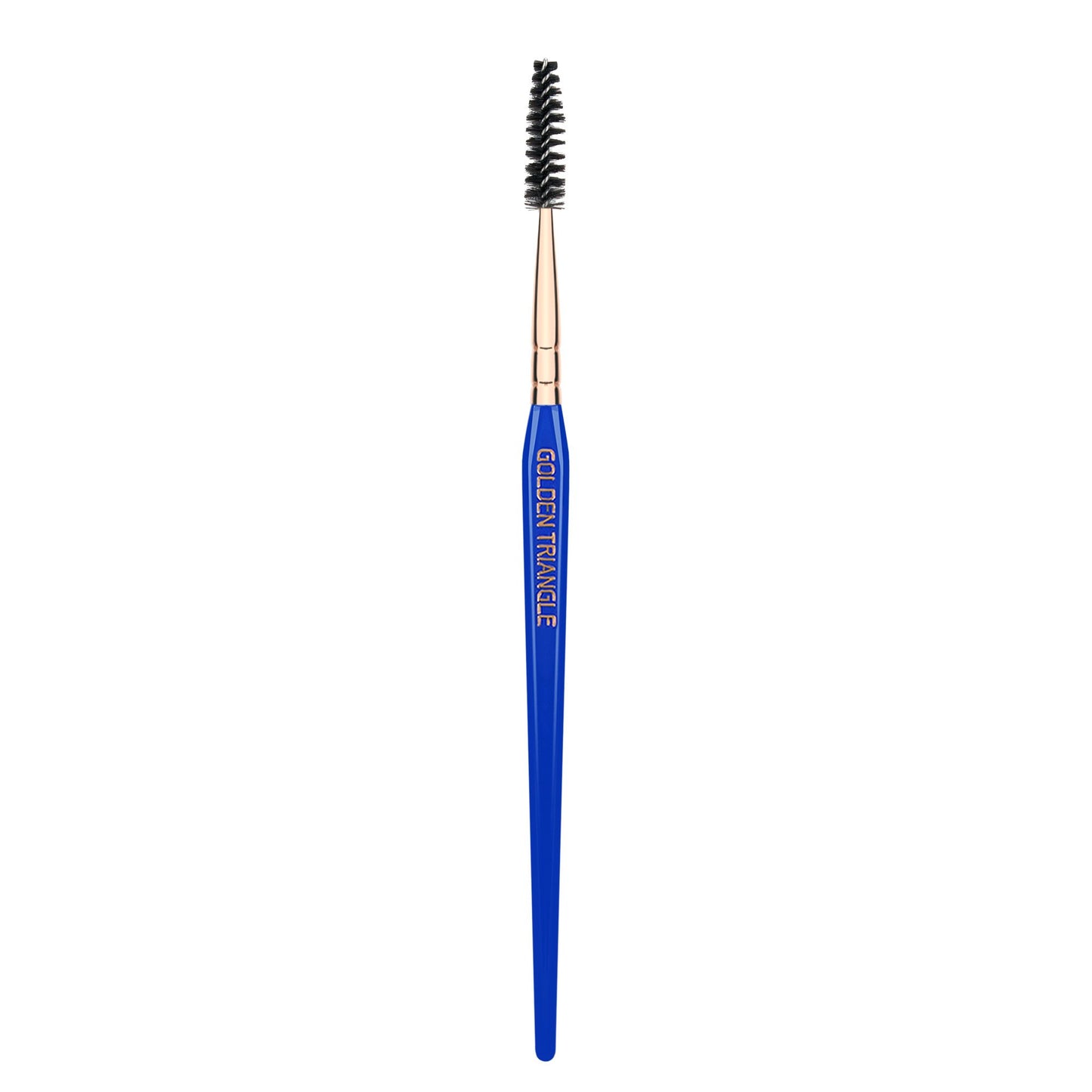 Bdellium Tools Professional Makeup Brush - Golden Triangle 733 Lash - With All Vegan and Soft Synthetic Fibers, For Applying Mascara (Blue, 1pc)