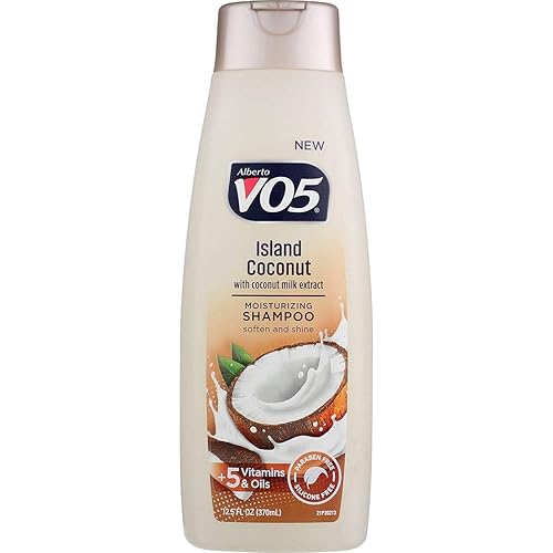 VO5 Moisturizing Shampoo - 12.5 Fl Oz - Island Coconut Leaves Hair Looking Vibrant and Beautiful