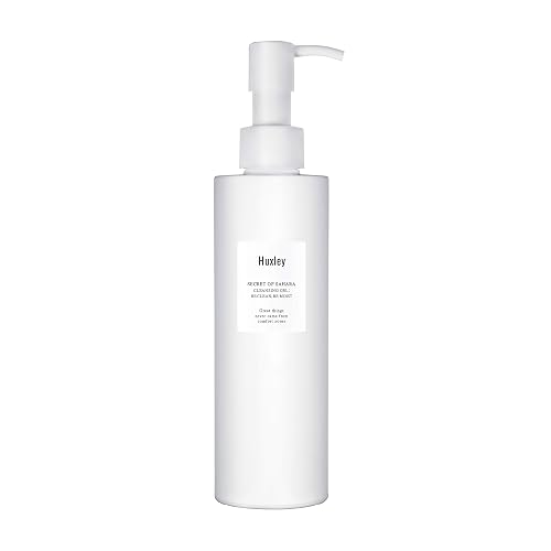 Huxley Secret of Sahara Gel Cleanser, Korean Gel-to-Foam Facial Cleanser for Daily Cleansing, Gentle Hydrating Face Wash for Makeup & Sunscreen