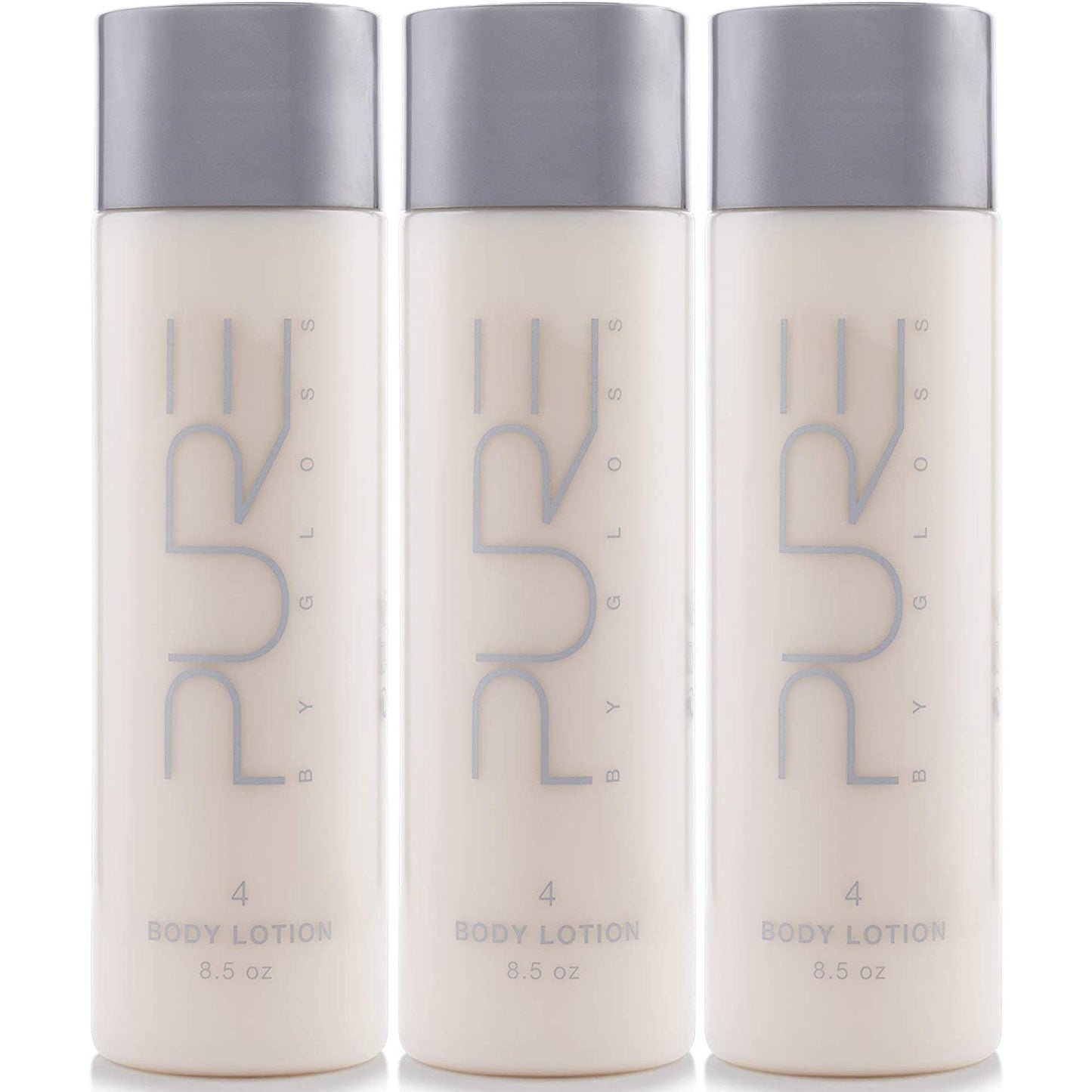 Pure By Gloss Body Lotion - Fresh Lemon Scent - for All Skin Types - Cruelty Free and Paraben Free - Luxurious Moisturizing, Softening & Smoothing