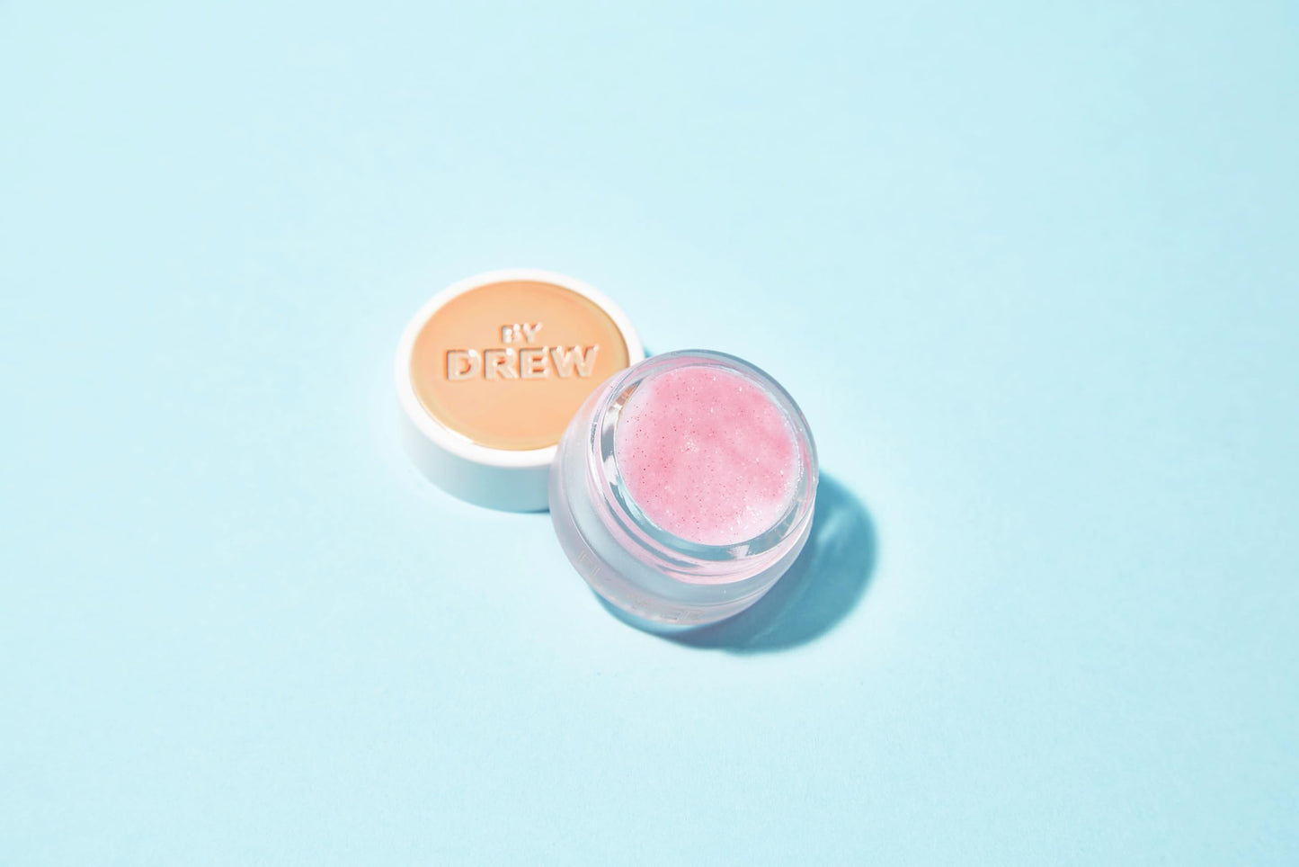 FLOWER BEAUTY By Drew Barrymore Petal Pout Lip Scrub - Exfoliate + Nourish Lips - Cocoa Butter + Coconut Oil-Infused