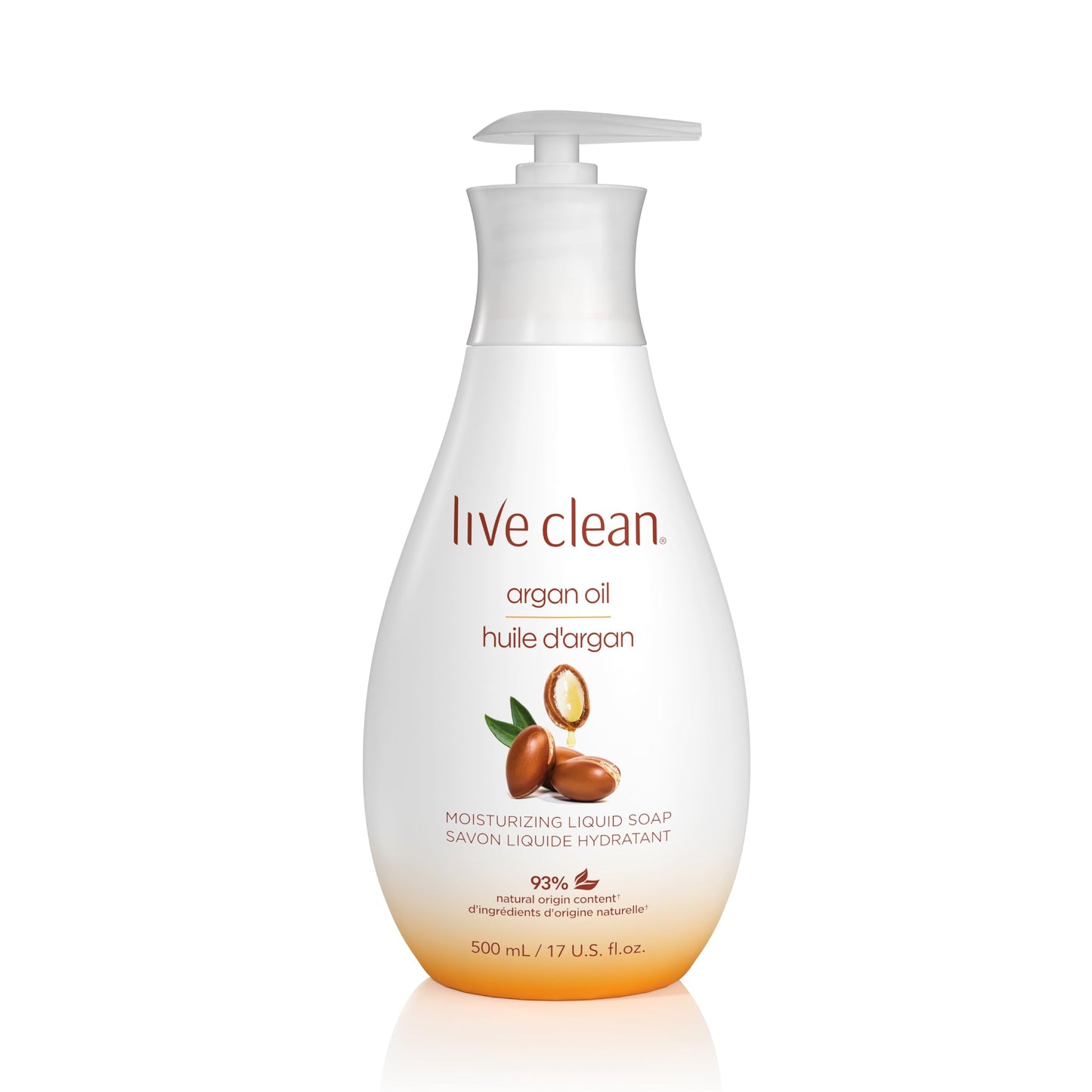 Live Clean Liquid Hand Soap, Argan Oil, 17 Oz (Packaging May Vary)