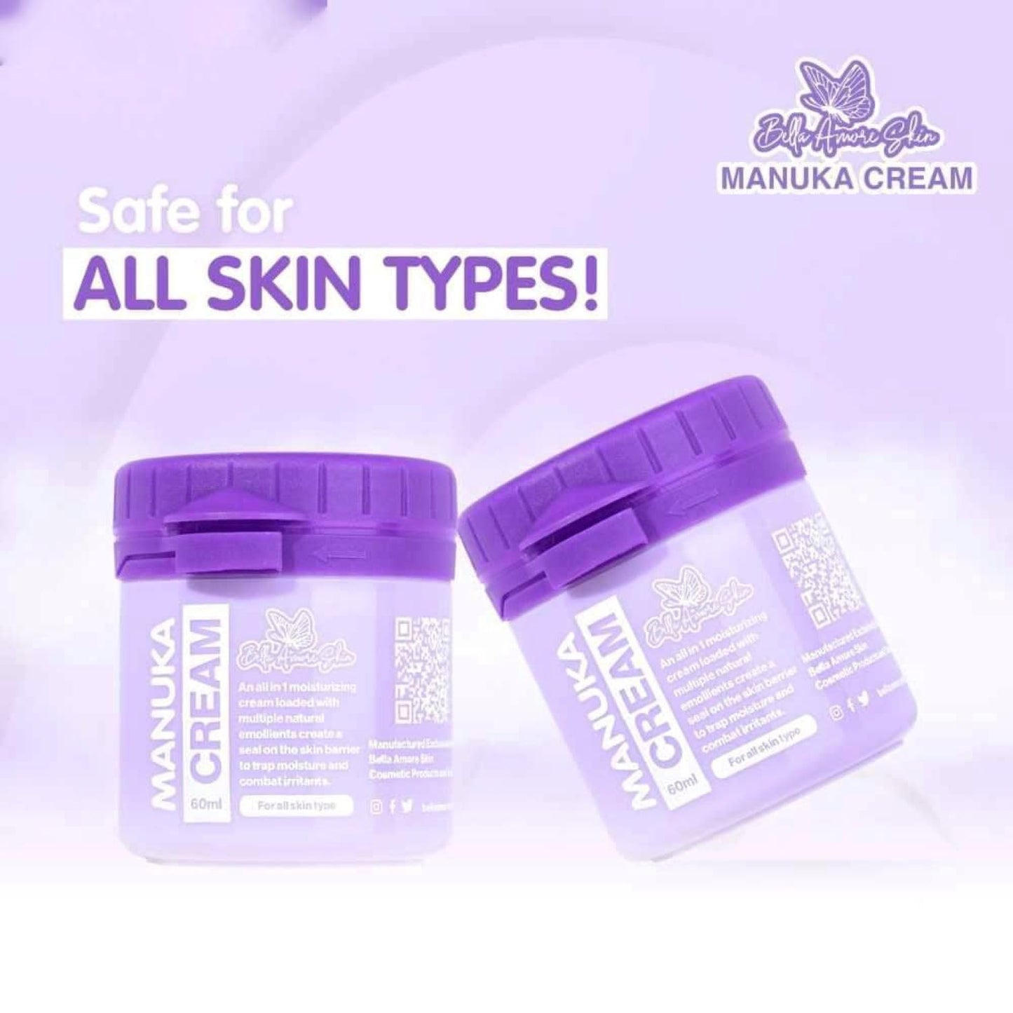 Bella Amore Skin Manuka Cream 60ml