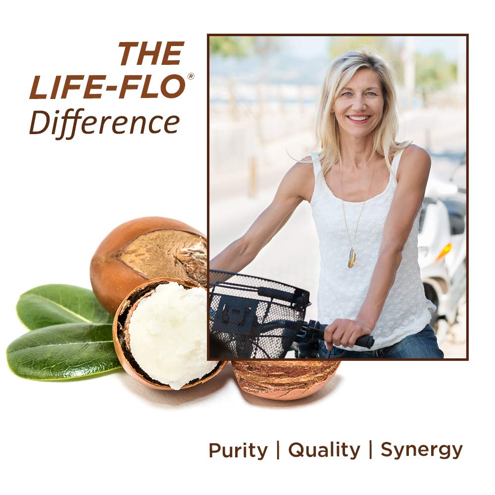 LIFE-FLO Pure Organic Shea Butter, Unrefined | Moisturizes, Smooths & Conditions Skin, Hair & Scalp | No Parabens | 9oz