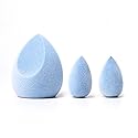 JUNO & Co. Microfiber Sponge, Latex-Free, Dual Layer Technology, Flawless Makeup Blender for Foundations, Powders and Creams (Velvet Love Bundle)