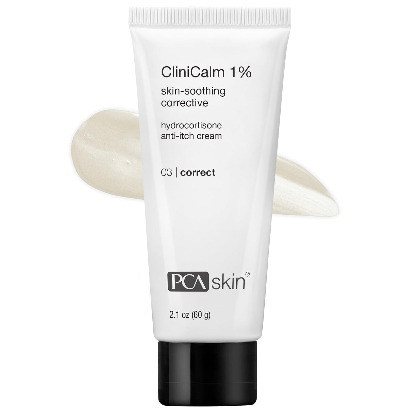 PCA SKIN CliniCalm 1% Maximum Strength Hydrocortisone Soothing Cream - Anti Itch Intense Therapy Moisturizing Face & Body Lotion with Aloe