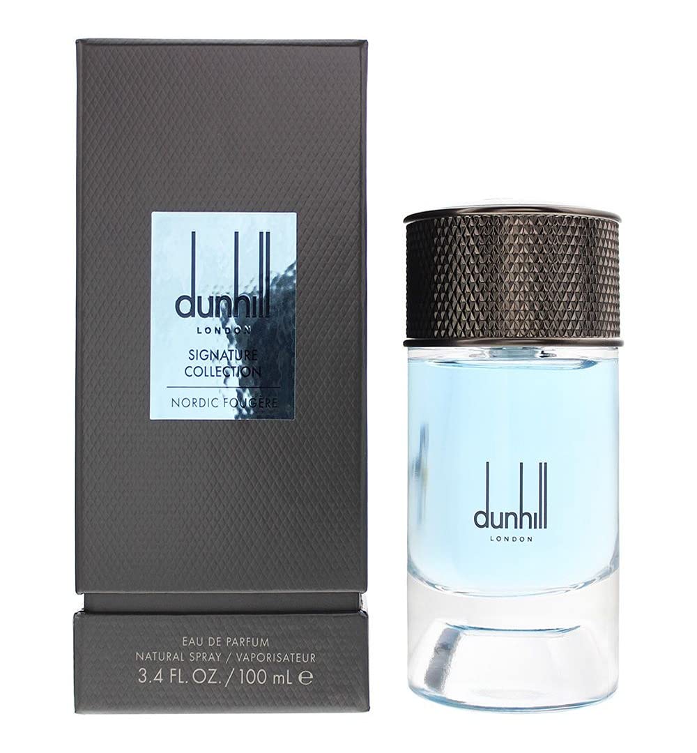 Dunhill Signature Collection Nordic Fougère Eau de Parfum Cologne Spray For Men, 3.4 Fl. Oz