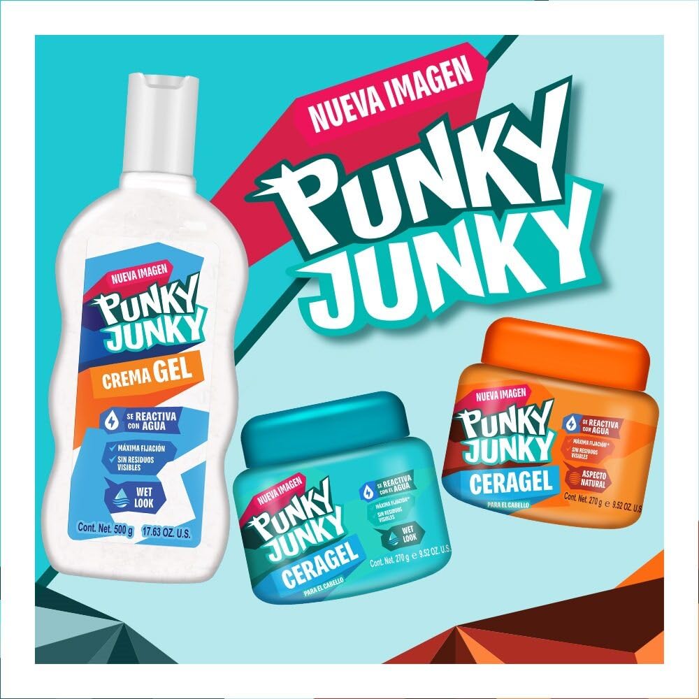 Punky Junky Cera Gel Fx Brillante Gel Wax 9.52oz