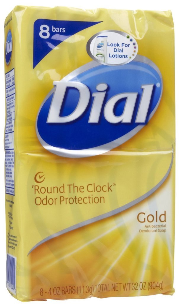 DIAL GOLD 8-4OZ BARS