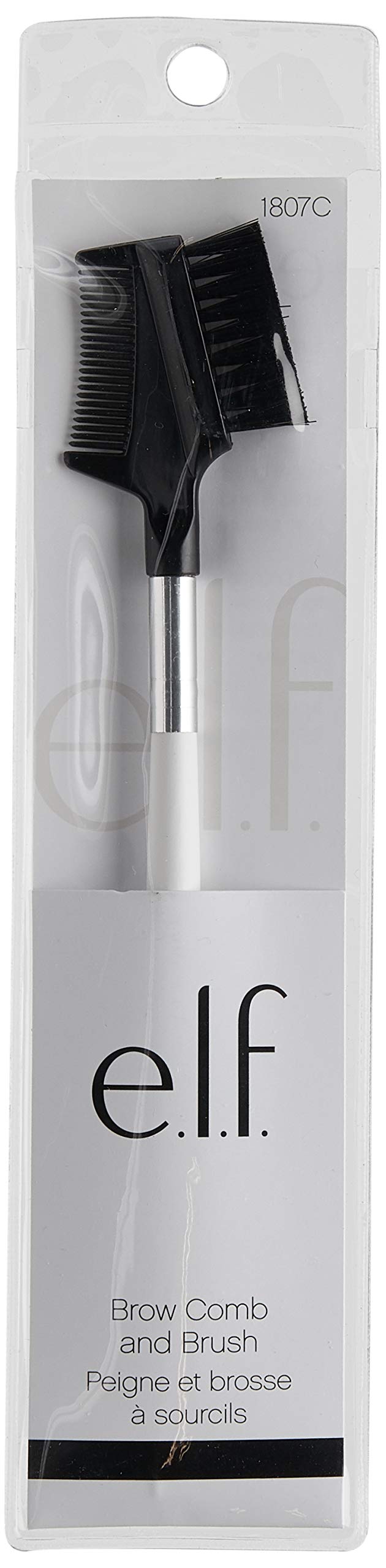 Elf 1807 Brow Comb & Brus Size 1 Ea Elf Essential Brow Comb & Brush 1807