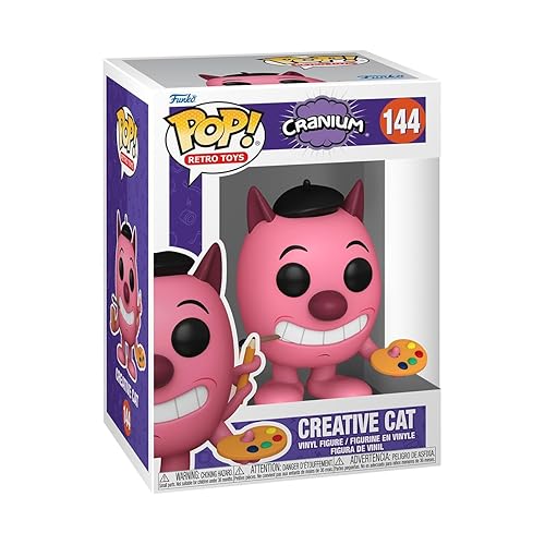 Funko POP Games: Cranium - Creative Cat - Collectable Vinyl Figure - Gift Idea - Official Merchandise - for Kids & Adults - Games Fans - Model Figure…