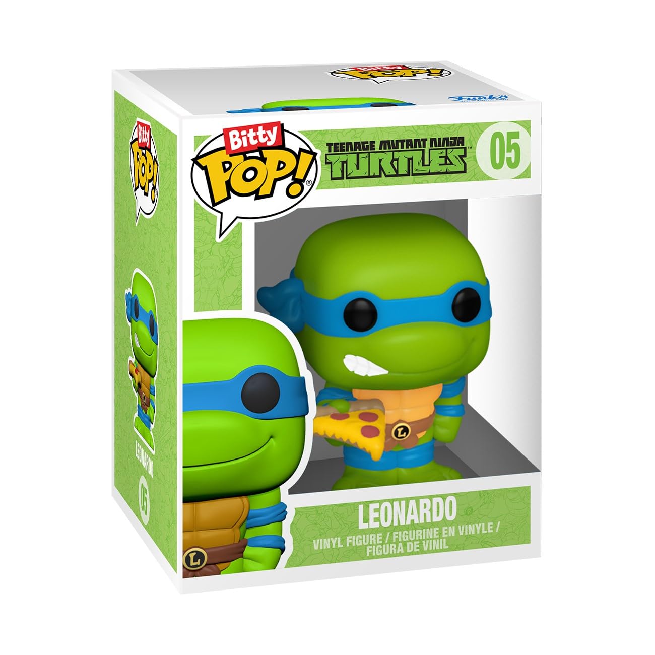 Funko Pop Bitty Ride: Teenage Mutant Ninja Turtles - Leonardo with Van - TMNT Retro/Classic - Collectable Vinyl Figure - Gift Idea - Official…