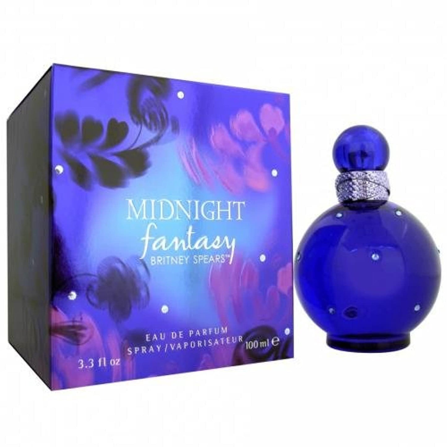 Fantasy Midnight Perfume By Britney Spears Eau De Parfum Spray Perfume for Women 3.4 oz Eau De Parfum Spray?stylish?