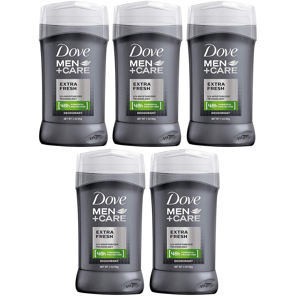 Dove Men + Care Deodorant Stick, Extra Fresh 3 oz (5 Pack) Beauty and Personal Care Unilever