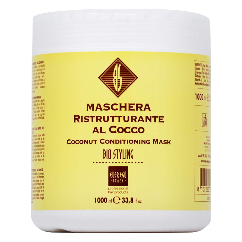 Ever Ego Maschera Ristrutturante Al Cocco Coconut Conditioning Mask