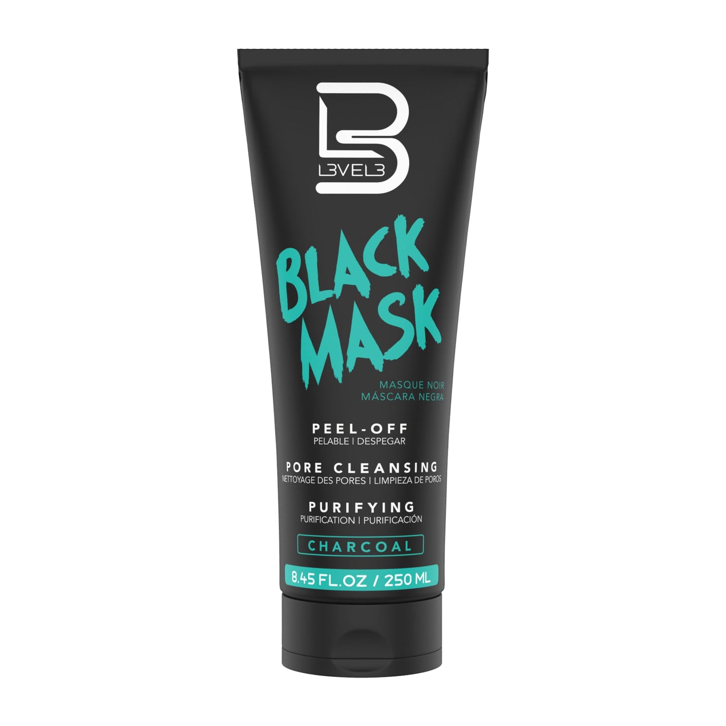 L3 Level 3 Peel Off Mask - Deep Cleansing Black Head Removal - Removes Impurities and Dead Skin Cells For Acne and Pimples - Level Three Mask Peel Off