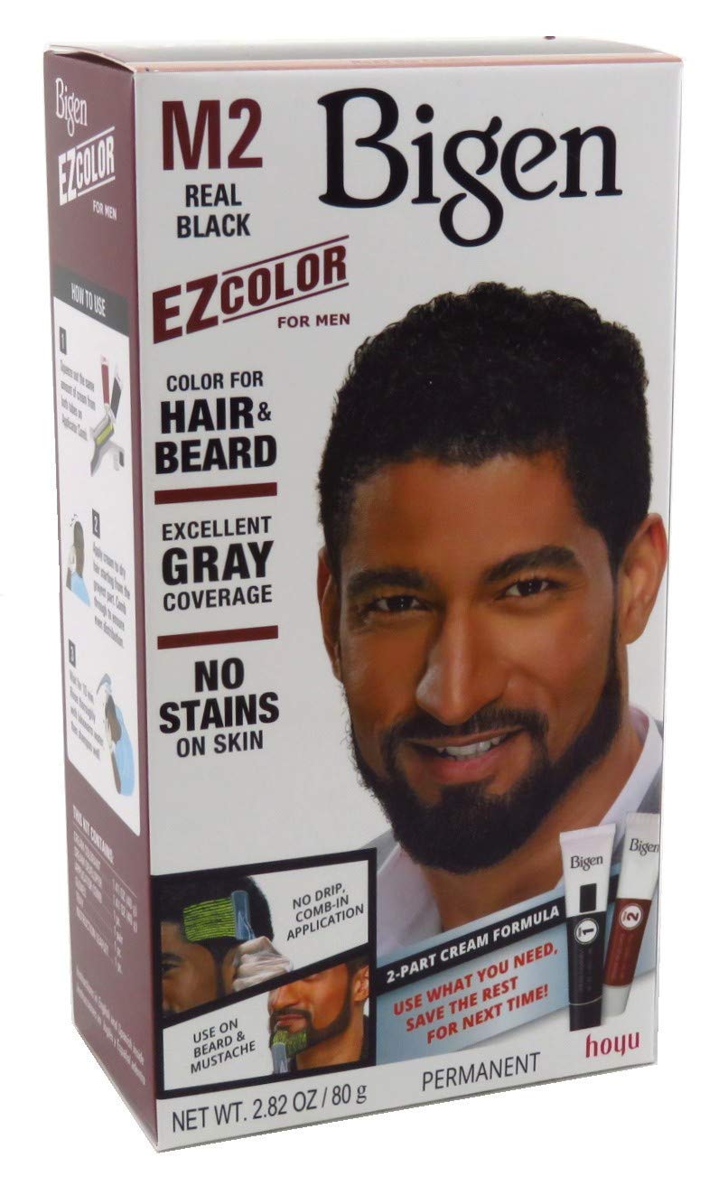 Bigen Ez Color For Men M2 Real Black Kit (Pack of 3)