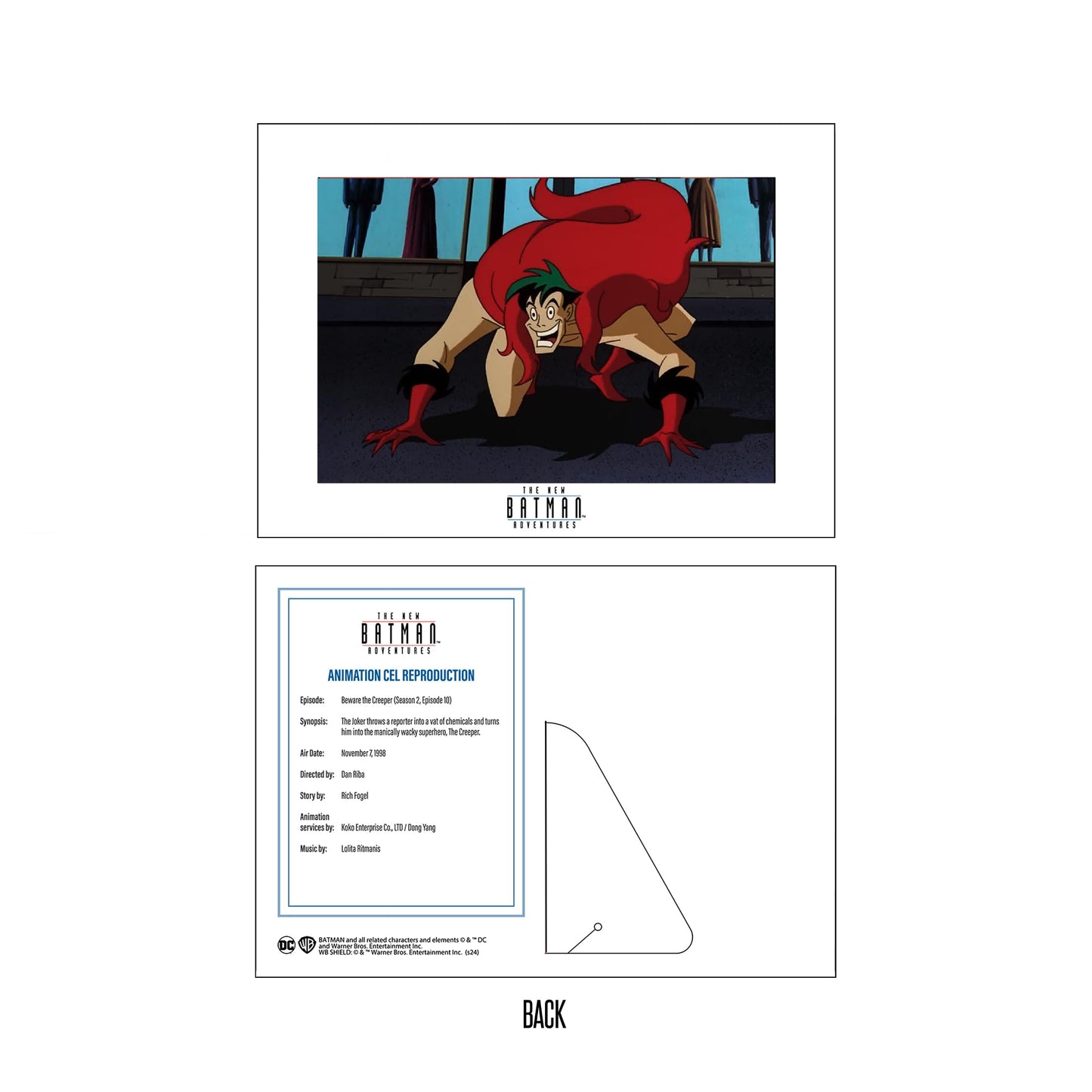 McFarlane Toys - The New Batman Adventures Creeper 6in Scale Figure